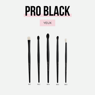 THE PRO BLACK EYE KIT - 5 BRUSHES